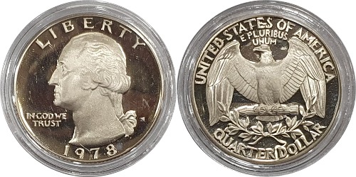 미국 1978년(S) 쿼터달러 - 미사용(프루프)