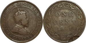 캐나다 1907년 1 센트