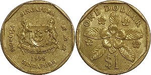 싱가포르 1995년 1 달러