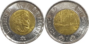 캐나다 2017년 2 달러(캐나다 150주년 기념)
