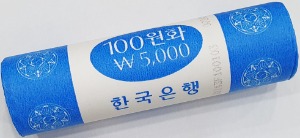 한국은행 2003년 100원 롤 - 미사용
