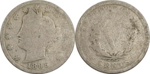 미국 1895년 리버티 니켈 5 센트