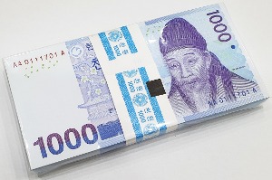 한국은행 다 1,000원(3차 1,000원) 초판 AAA 01포인트 다발 - 미사용